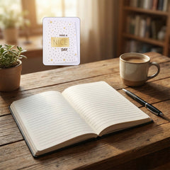 Compact Ruled Notebook (120 × 85 mm, 1 Pc)