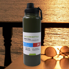 Stainless Steel Double Wall Vacuum-Insulated Drink Water Bottle (800 ML / Mix Color)