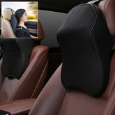 Ergonomic car seat neck support cushion