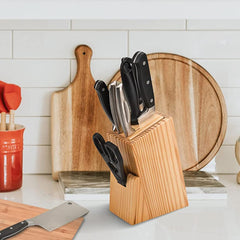 Cooking knife block set