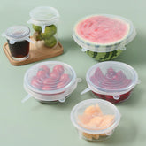Reusable Stretchable Food Cover Set (6 Pc)