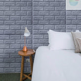 Wallpaper 3D Foam Wallpaper Sticker Panels (76 x 70 Cm / 1 Pc)