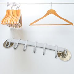 1 Pc Bath Towel Hanger Wall Mounted Towel Holder Rack for Kitchen Bathroom