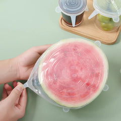 Reusable Stretchable Food Cover Set (6 Pc)