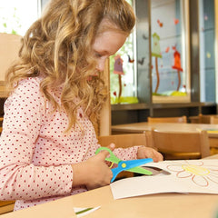 Child-Safe Plastic Safety Scissors for Kids (1 Pc)