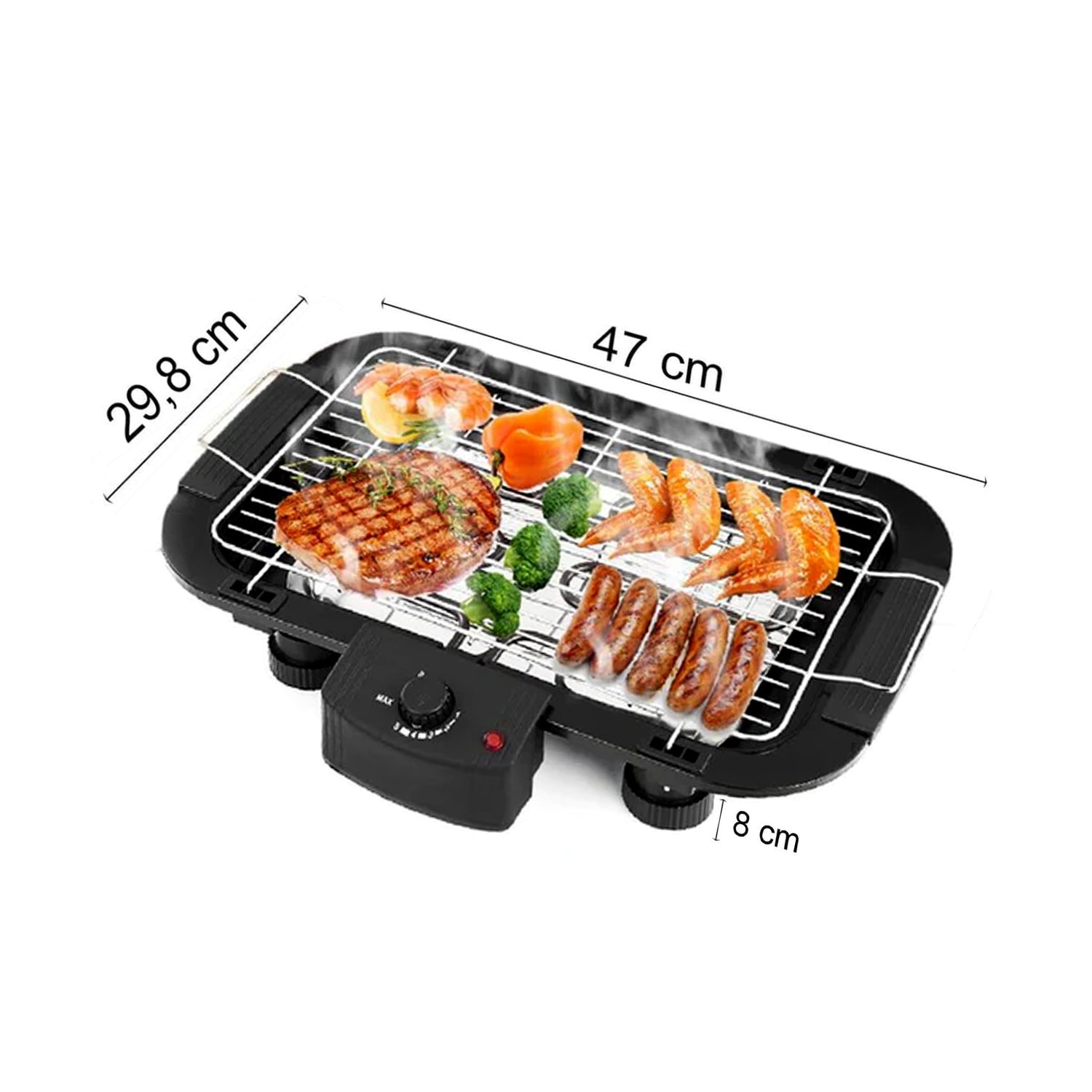 2000W Electric Barbecue Grill