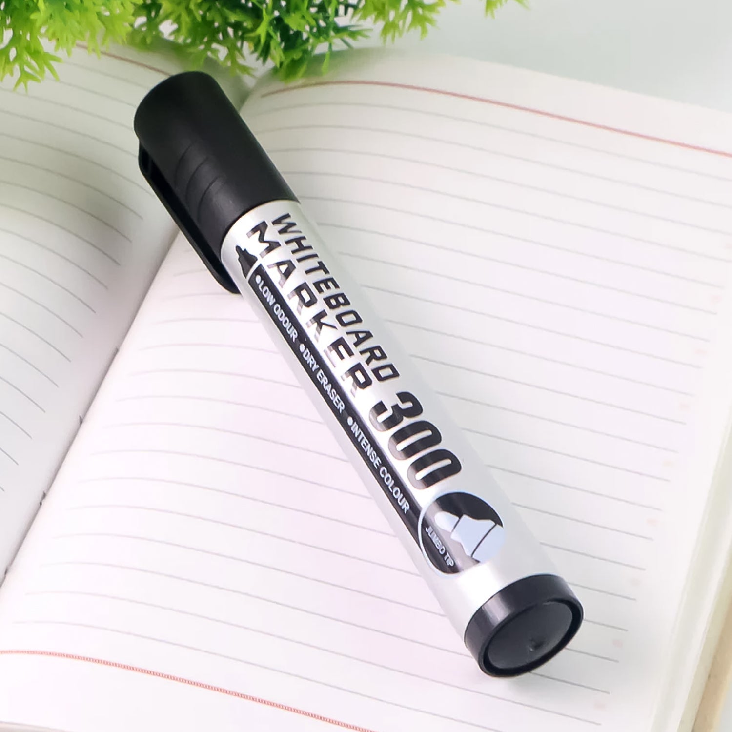 Fine Tip Black Marker Pens