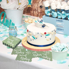 Hello Sweet Baby Party Paper Napkins (31 x 31 cm / 24 Pc)