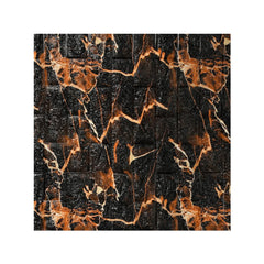 Peel-and-stick 3D wallpaper panels for stylish wall makeover