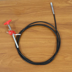 Flexible Spring Drain Cleaning Tool with Hand Grip (1 Pc / 298 Cm)