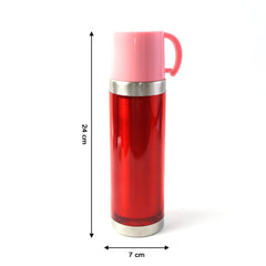 Insulated Travel Mug Bottle with Handle Lid (500 ML)