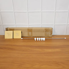 Wall Mounted Adhesive Kitchen Utility Hook Rack (1 Set)