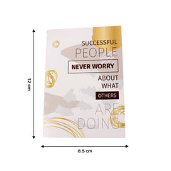 Compact Ruled Notebook (120 × 85 mm, 1 Pc)