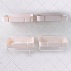 Multipurpose Kitchen Bathroom Wall Corner Shelf Rack (4 Pcs Set)