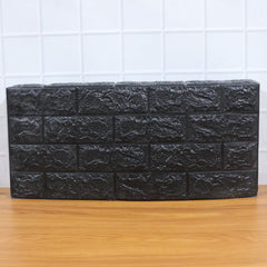 Wallpaper 3D Foam Wallpaper Sticker Panels (76 x 70 Cm / 1 Pc)
