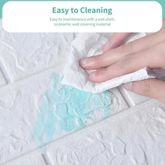 Wallpaper 3D Foam Wallpaper Sticker Panels (70 x 76 Cm / 1 Pc)