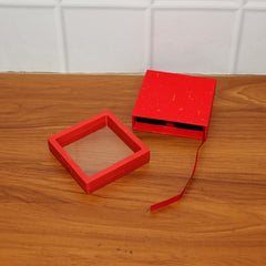 Transparent Jewellery Display Box (9x9 cm / 1 Pc)