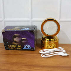 Radhe Krishna Crystal Ball Night Light – 1 Pc