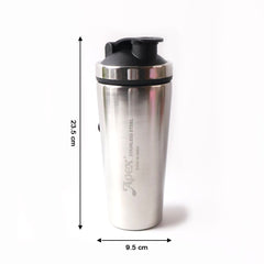 Apex Stainless Steel Gym Shaker Bottle and Spring (1000ML / 1 Pc)