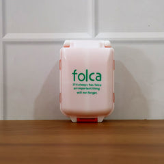 Portable Dual-Sided Pill Organizer Box (1 Pc)