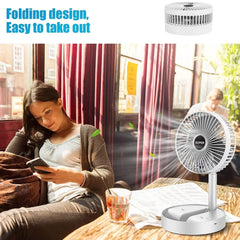 Portable Foldable Table Fan (1 Pc)