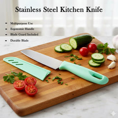 High-Quality Stainless Steel Kitchen Knife, Chhari (1 Pc)