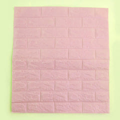 Wallpaper 3D Foam Wallpaper Sticker Panels (70 x 76 Cm / 1 Pc)