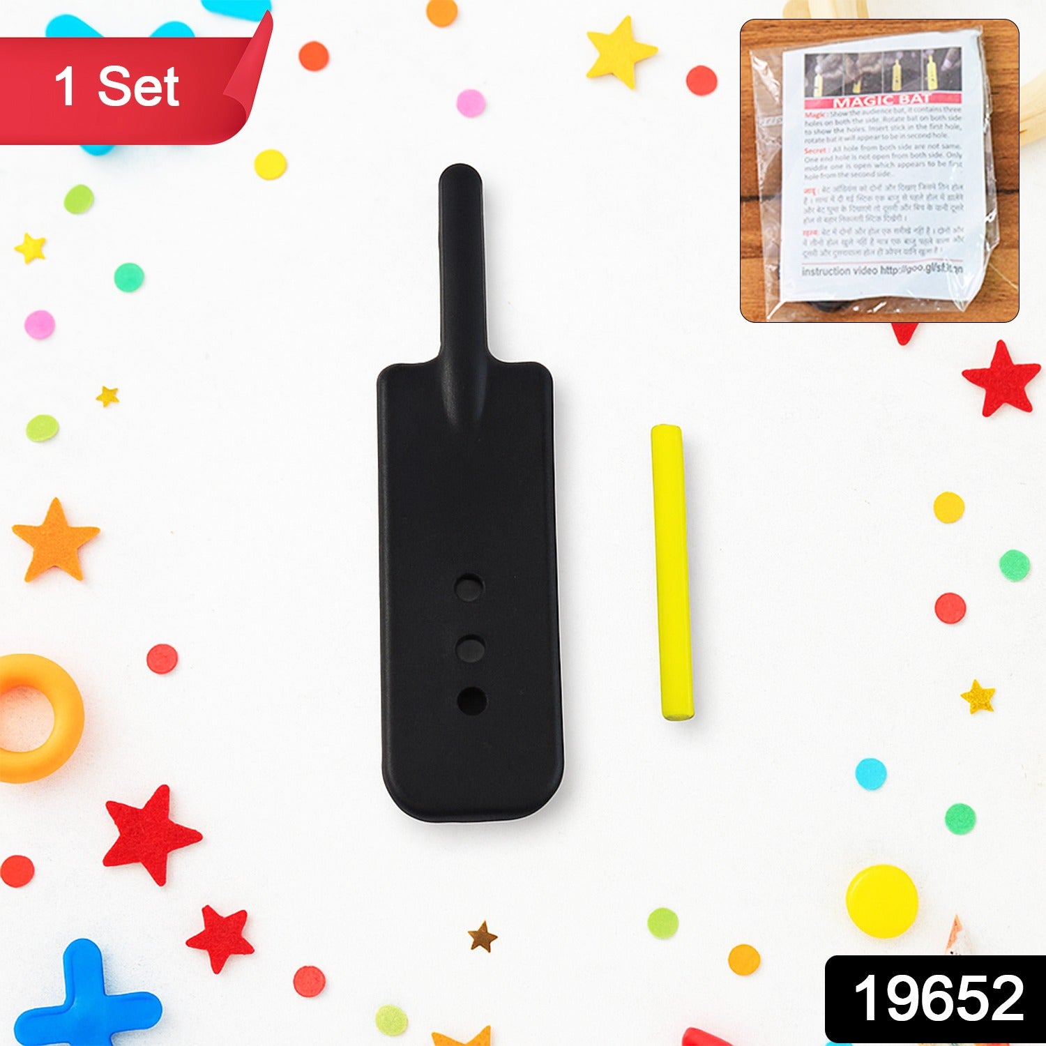Magic Fun Trick Bat & Stick