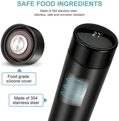 0726 Vacuum Insulated Water Bottle with LED Temperature Display (1 Pc / Multicolor)