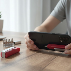 Pen-Shaped Phone Holder with Screwdriver Sets