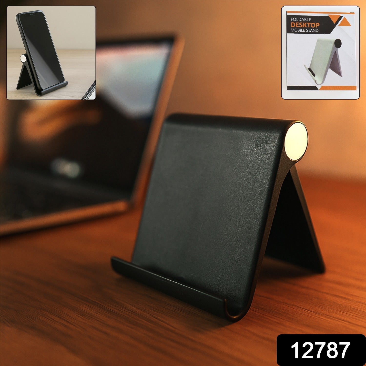Plastic desktop mobile stand