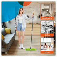 Microfiber Mop with Extendable Handle for Home & Office Cleaning