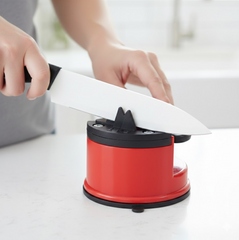 Manual Mini Knife Sharpener for Steel and Ceramic Knives