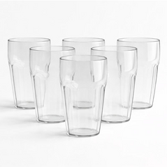 Supermom Transparent Smoothy Glass Set (Approx 300ML / 6 Pc)
