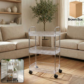 3 Layer Multipurpose Storage Trolley with Wheels
