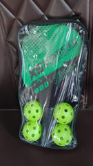 Konex Professional Outdoor Pickleball Paddle and Ball (1 Set)