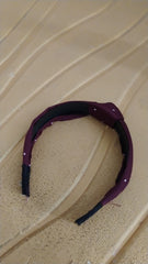 Women's Polka Dot Fabric Knot Hairband – Stylish & Comfortable (1 Pc)