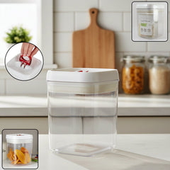 Airtight Lock & Seal Transparent Kitchen Storage Container (1100 ML)