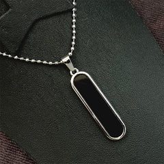 Minimalist Bar Pendant Necklace with Chain (1 Pc)