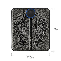 Electric EMS Foot Massage Therapy Mat (1 Pc)