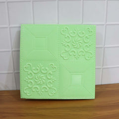 Wallpaper 3D Foam Wallpaper Sticker Panels (70 x 70 Cm / 1 Pc)