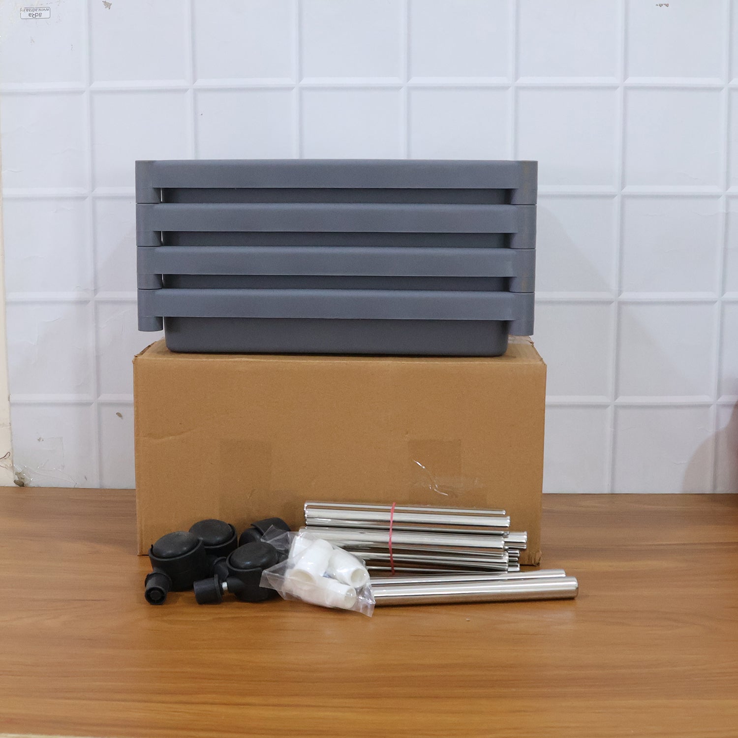 Multi-purpose movable storage rack for home