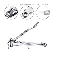 Premium Heavy-Duty Stainless Steel Nail Cutter (1 Pc)