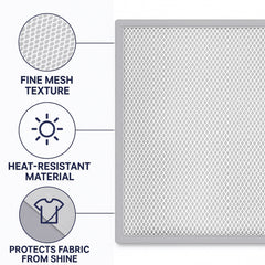 Large Ironing Press Net / Mesh Ironing Protector Cloth (65 x 50 Cm / 1 Pc)