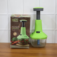 Push-Down Vegetable & Fruit Chopper (B-Grade / 750 ML)