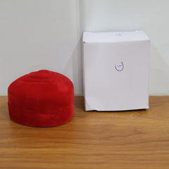 Premium Heart-Shaped Velvet Jewellery Ring Box (1 Pc)
