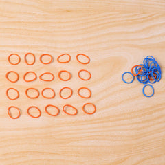 Premium Strong Elastic Rubber Bands – Multipurpose Mix Color Bands (1 Pkt)