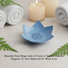 Supermom 3-Piece Lotus Blossom Design Soap Holder Set