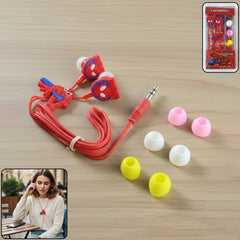 Cartoon Character Wired In-Ear Earphones (1 Set)