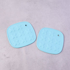 Heat Resistant Multipurpose Cup Coaster & Hot Pot Pad Set (2 Pc)